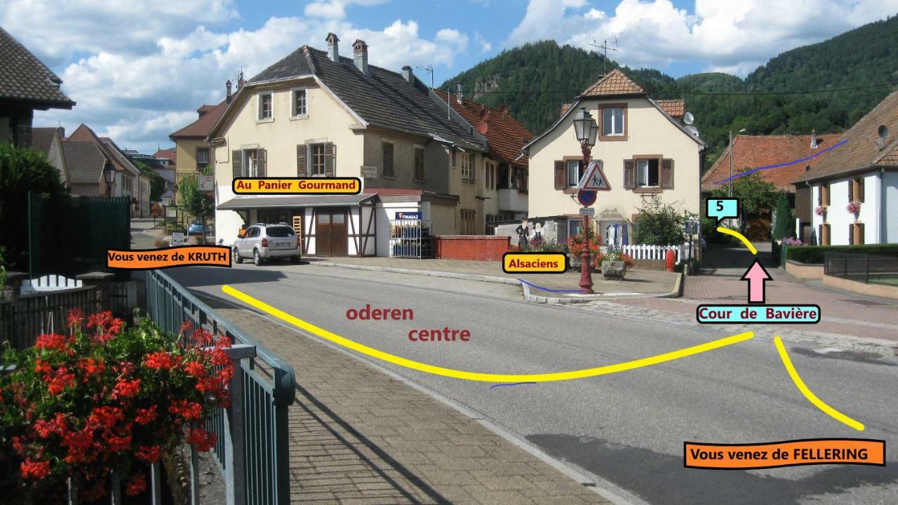 Meuble De Tourisme Apartman Oderen Kültér fotó